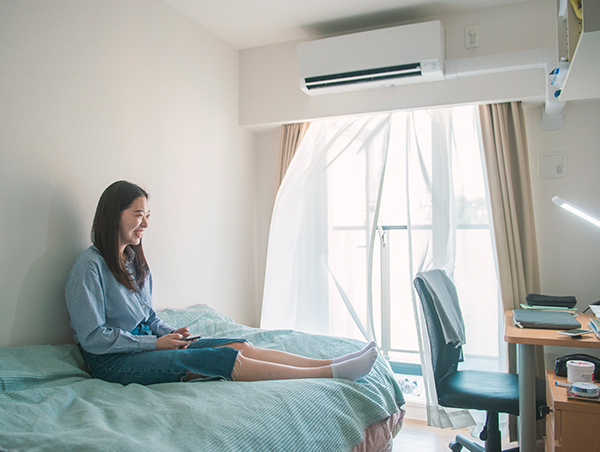 備え付けの家具が充実　引っ越しもラクラク！