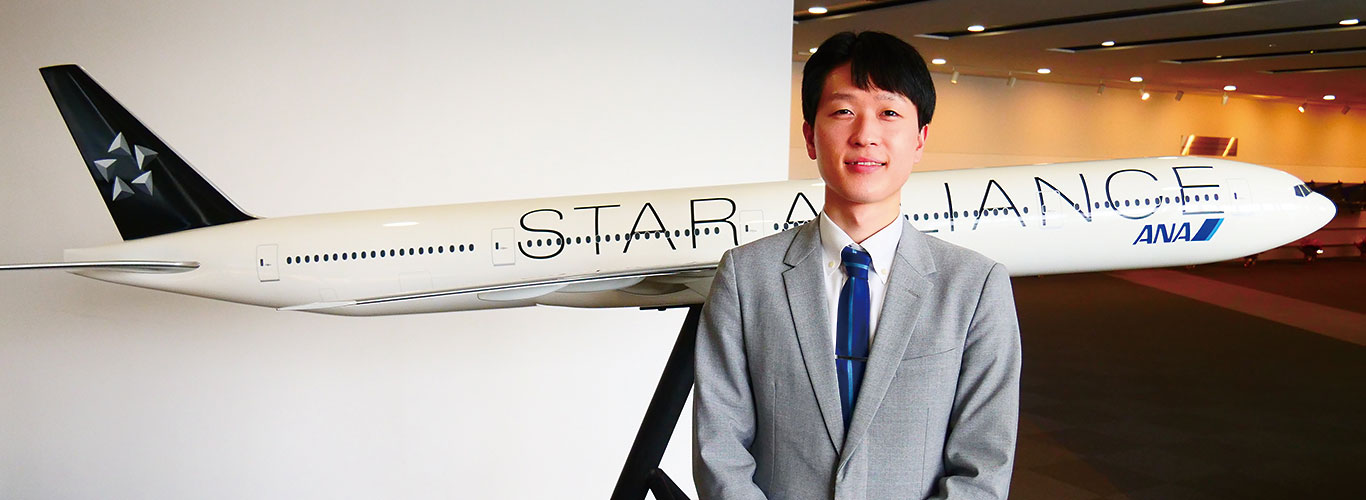 ANA成田エアポートサービス株式会社 ホン ウォンジュンさん