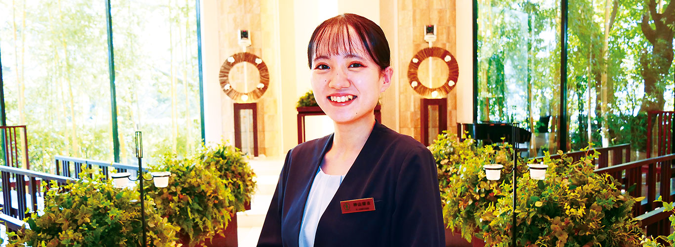 株式会社八芳園グループ総本社 神山 瑠衣さん
