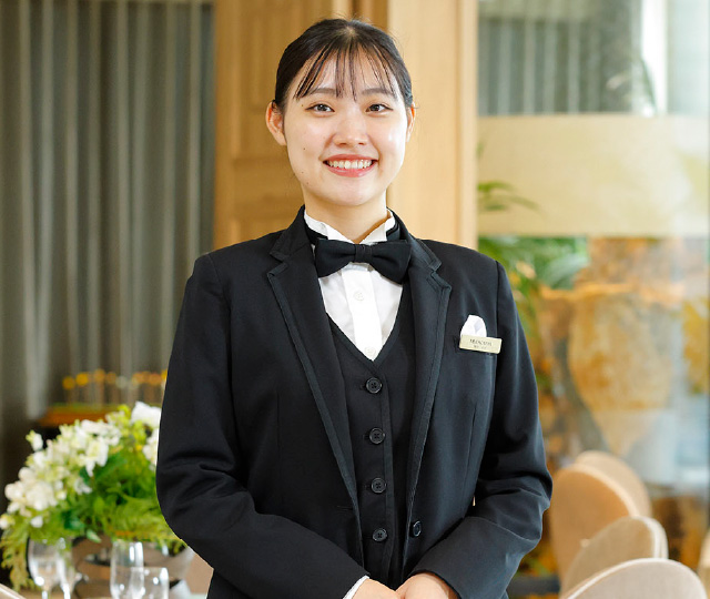 ブライダル学科　岡田 愛羽さん