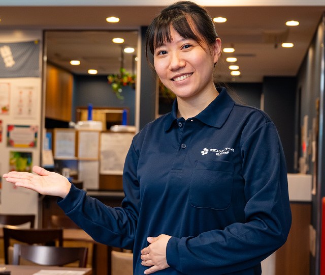 観光ビジネス学科　シャ ゲイイさん