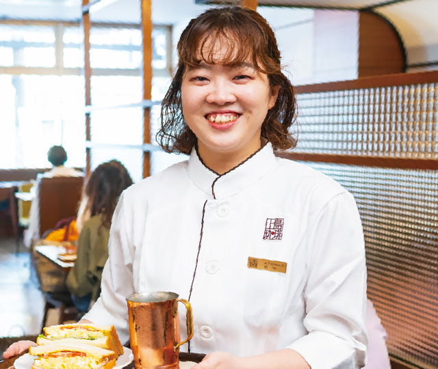 フードクリエイト学科　田中 あかりさん
