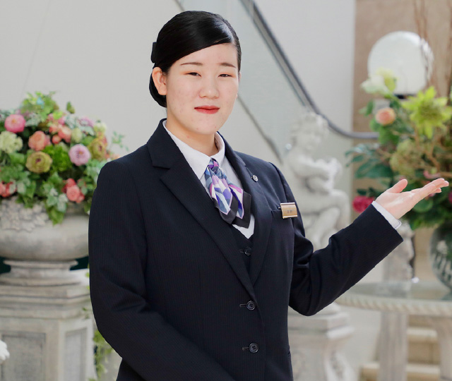 葬祭ディレクター学科　髙野 美月さん