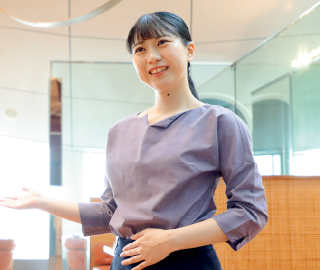 グローバル語学学科・韓国語学科　松原 万葉さん