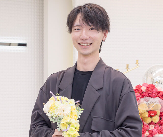 ブライダル学科　丸山 恵大さん
