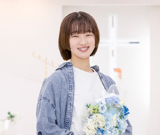 ブライダル学科　樋渡 沙璃さん