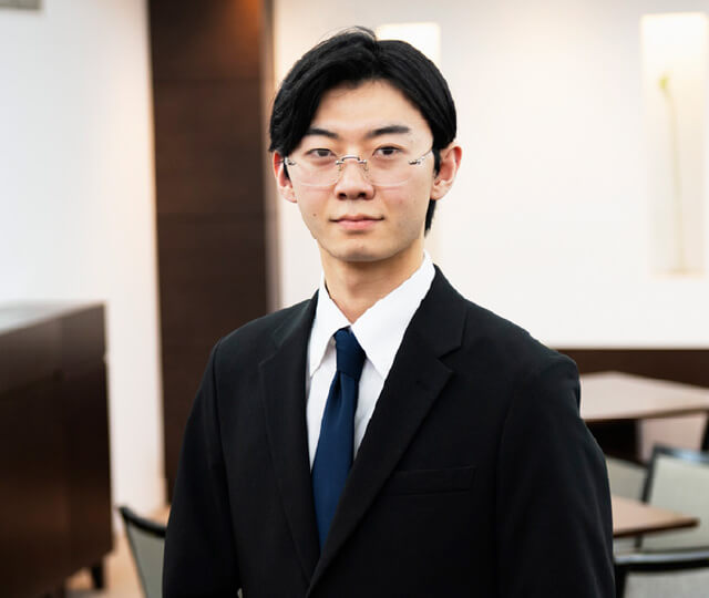 葬祭ディレクター学科　中道 紘正さん
