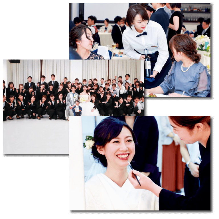 本物の結婚式