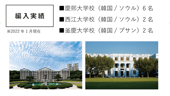 韓国・中国大学編入